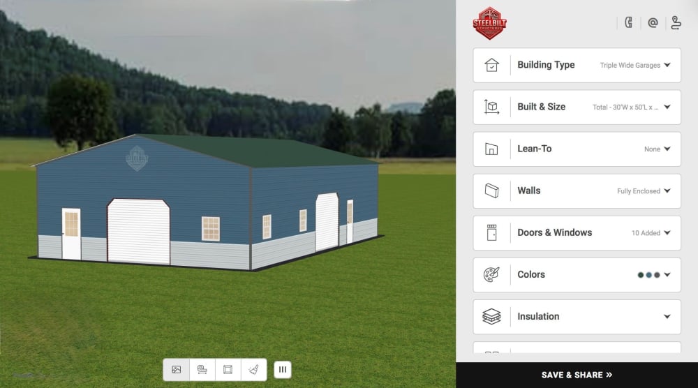 SteelBiltStructures.com3D Designer